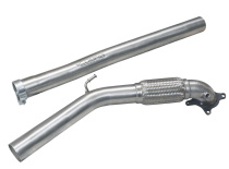 Audi TT 1.8 & 2.0 TFSI (Mk2) (2WD) 07-11 Frontpipe / De-Cat Cobra Sport